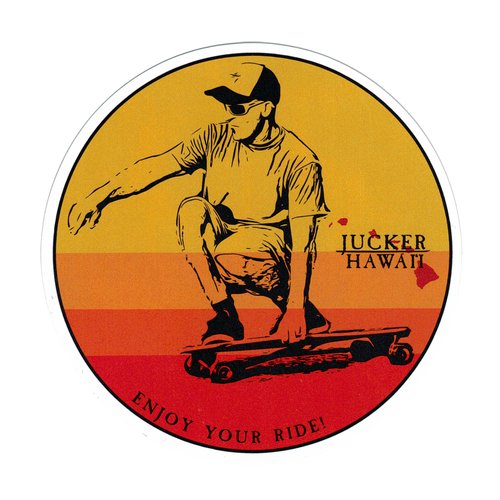 JUCKER HAWAII STICKER Sunrise