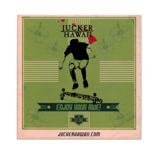 JUCKER HAWAII STICKER Kickflip