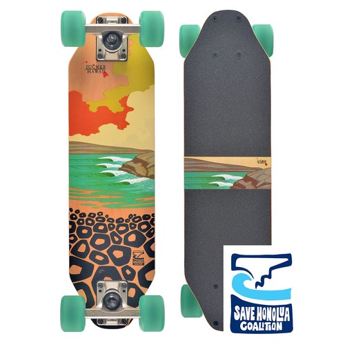 JUCKER HAWAII Mini-Cruiser WOODY-BOARD PONO 