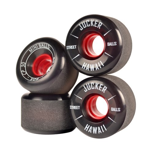 JUCKER HAWAII Skateboard & Mini Cruiser Wheels MINI BALLS 60mm 80A CP30 (4er)