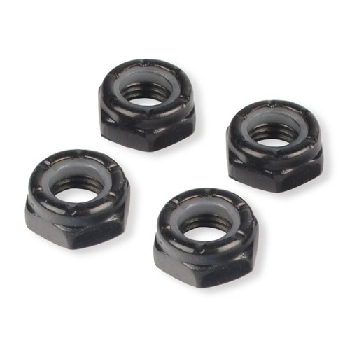 JUCKER HAWAII Truck Nuts for Longboard and Skateboard trucks (4 Pcs.)